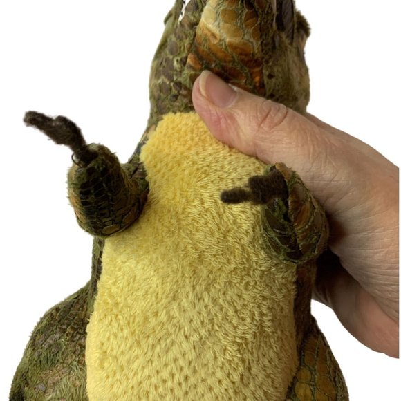 Douglas Cuddle Toy T Rex Dinosaur Plush Stuffed Animal With Working Sound Button - Picture 4 of 12